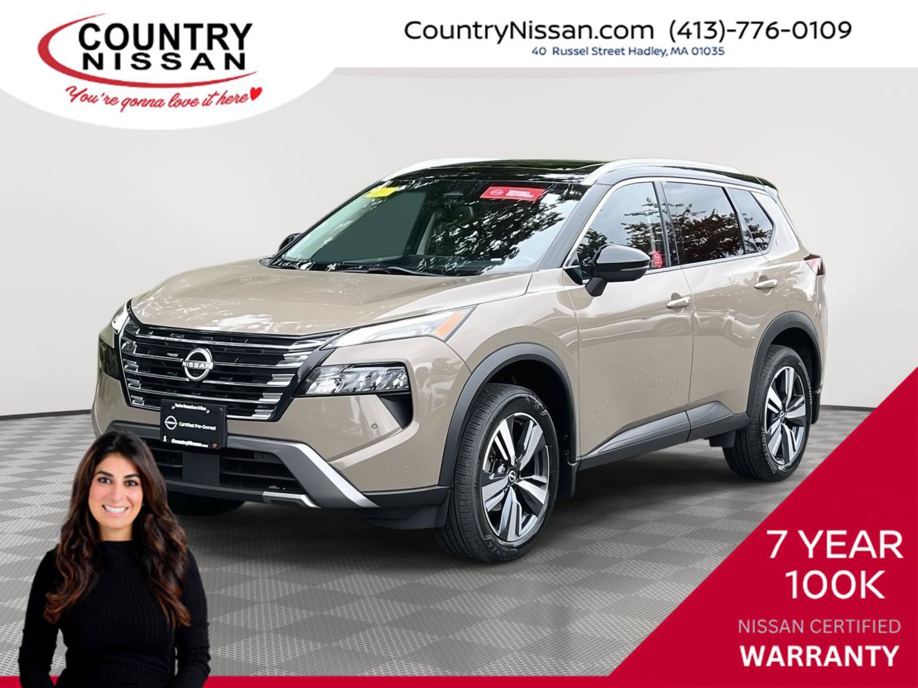 Certified 2024 Nissan Rogue SL w/ SL Premium Package AWD/4WD image 1