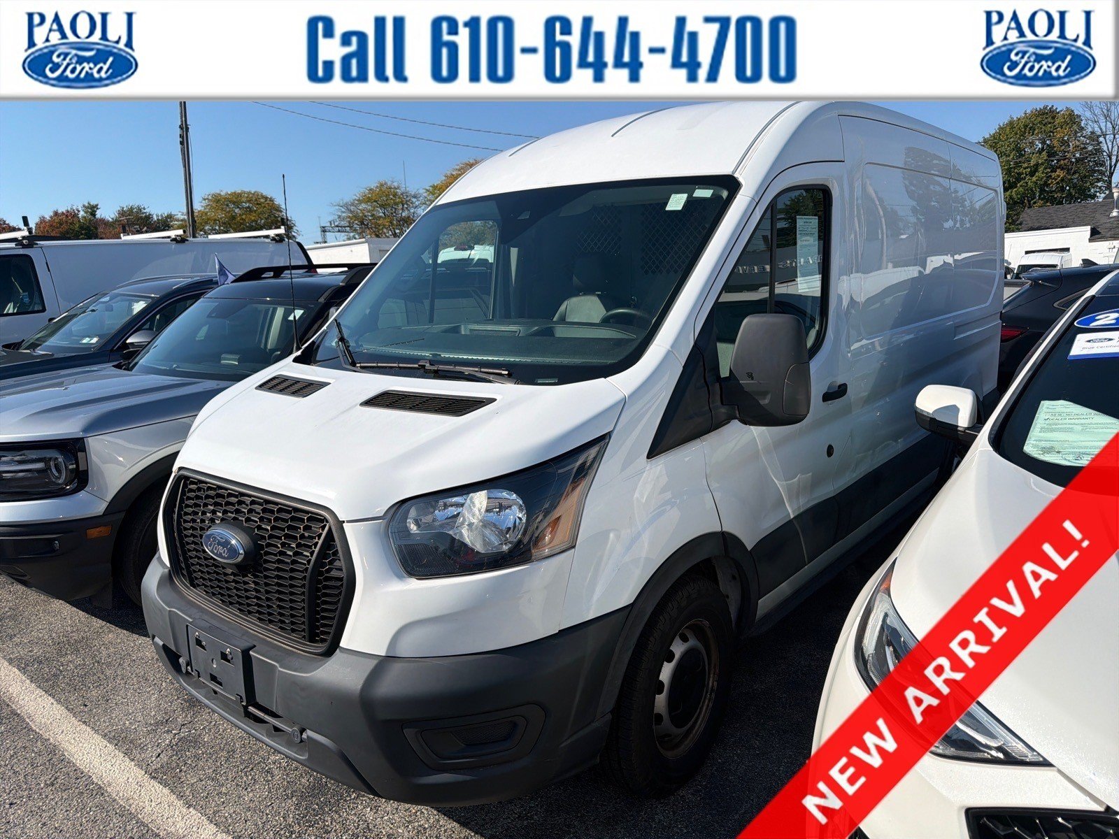 Used 2021 Ford Transit 150 Medium Roof RWD image 1