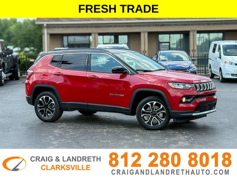 Used 2023 Jeep Compass Limited w/ Sun and Sound Group AWD/4WD image 1