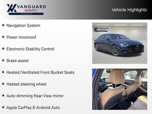 Used 2021 Hyundai Sonata Limited w/ Cargo Package FWD image 5