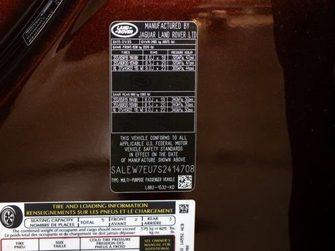 Used 2025 Land Rover Defender 110 Sedona Red Edition image 23