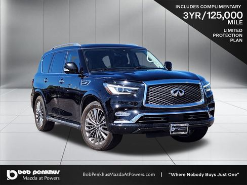 Used 2022 INFINITI QX80 Luxe w/ Cargo Package AWD/4WD image 1