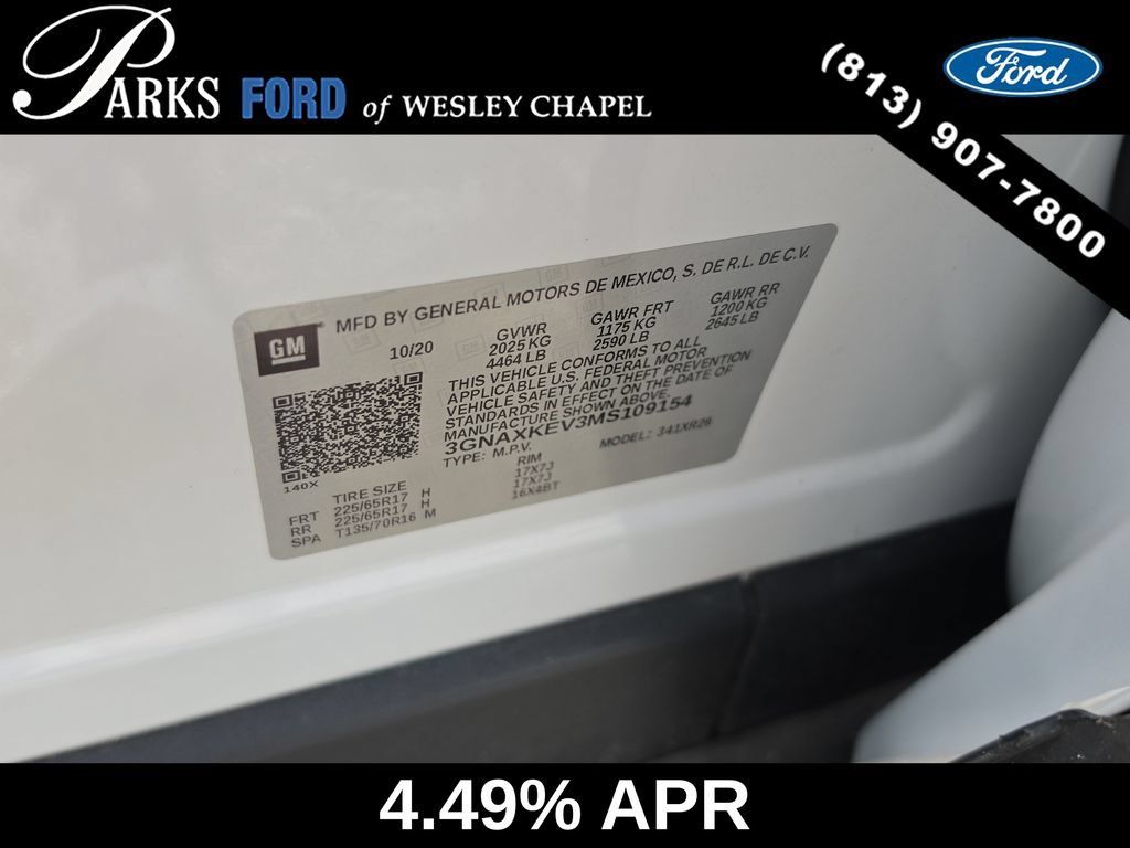 Used 2021 Chevrolet Equinox LT FWD image 33