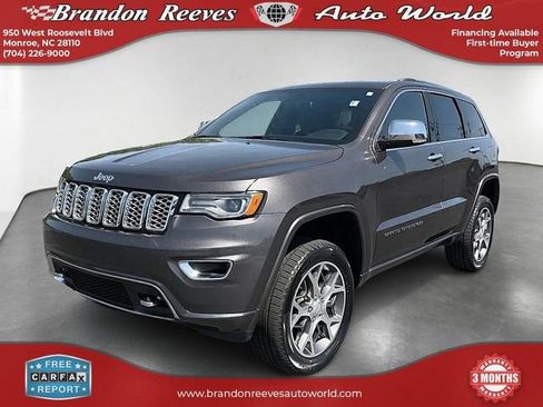 Used 2021 Jeep Grand Cherokee Overland AWD/4WD image 1