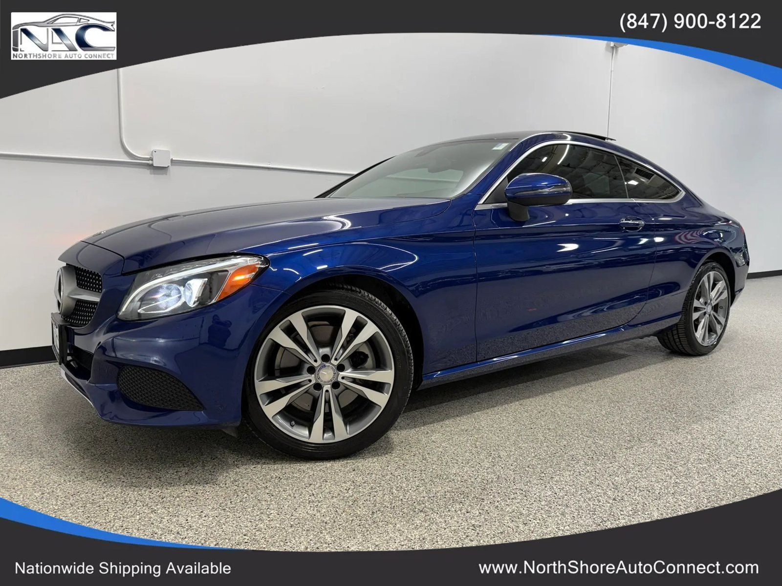Used 2017 Mercedes-Benz C 300 4MATIC Coupe image 1