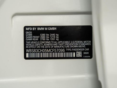 Used 2021 BMW M5 w/ Executive Package AWD/4WD image 33