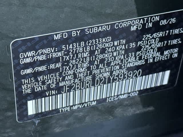 New 2026 Subaru Outback Wilderness AWD/4WD image 34