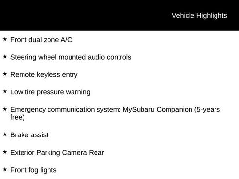 Certified 2026 Subaru Impreza 2.0i Sport AWD/4WD image 7