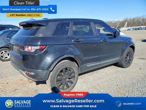 Used 2014 Land Rover Range Rover Evoque Pure image 4