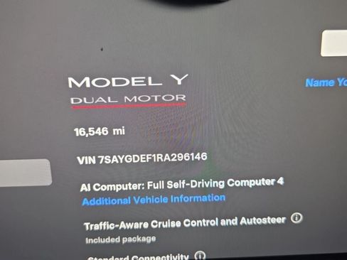 Used 2024 Tesla Model Y Performance AWD/4WD image 2