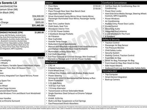 Used 2017 Kia Sorento LX w/ LX Convenience Package image 5