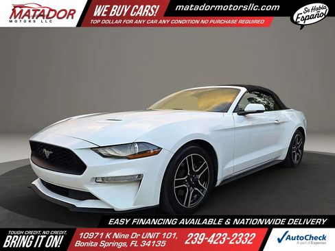 Used 2018 Ford Mustang Premium RWD image 1