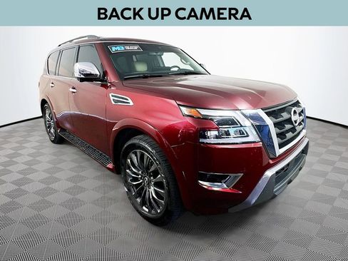 Used 2023 Nissan Armada Platinum w/ Captain's Chairs Package image 3