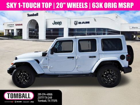 Used 2023 Jeep Wrangler Unlimited Sahara w/ Cold Weather Group image 4