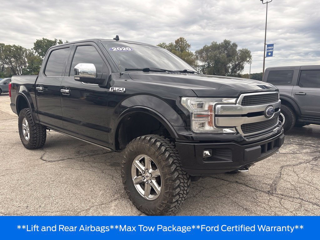 Certified 2020 Ford F150 Platinum w/ Equipment Group 701A Luxury AWD/4WD image 8