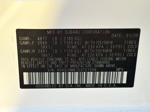 Used 2025 Subaru Crosstrek 2.5i Limited w/ Popular Package #3A image 40