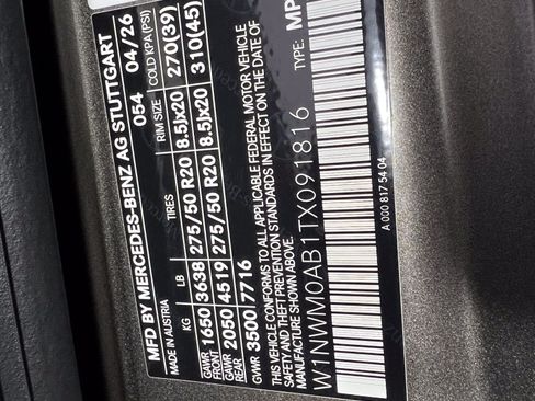 New 2026 Mercedes-Benz G 580 w/ EQ Technology image 35