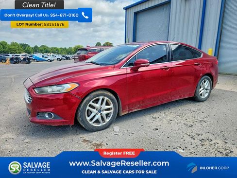 Used 2016 Ford Fusion SE w/ Equipment Group 202A FWD image 1