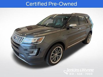 Certified 2017 Ford Explorer Platinum