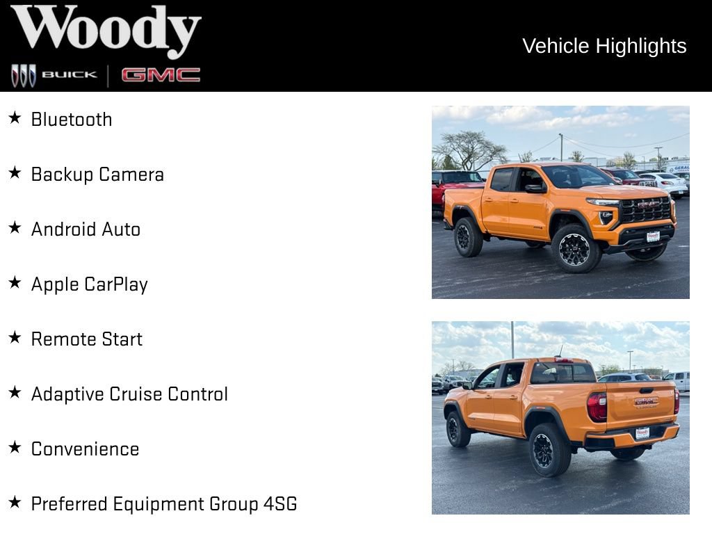 New 2026 GMC Canyon AT4 w/ AT4 Premium Package AWD/4WD image 3