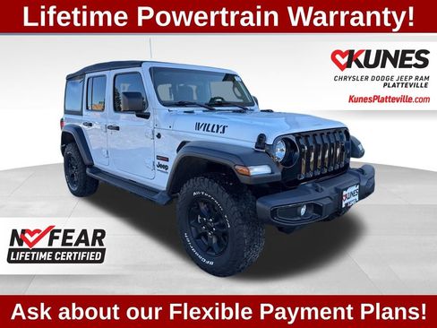 Used 2022 Jeep Wrangler Unlimited Sport AWD/4WD image 2