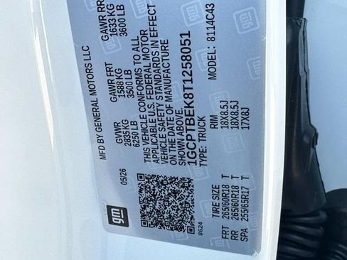 New 2026 Chevrolet Colorado W/T AWD/4WD image 14