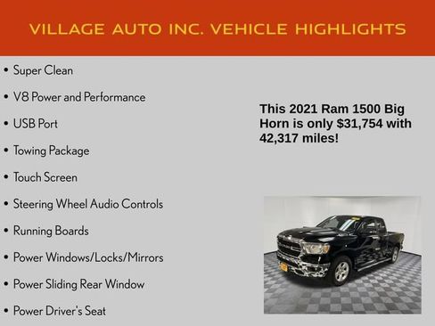 Used 2021 RAM 1500 Big Horn AWD/4WD image 7