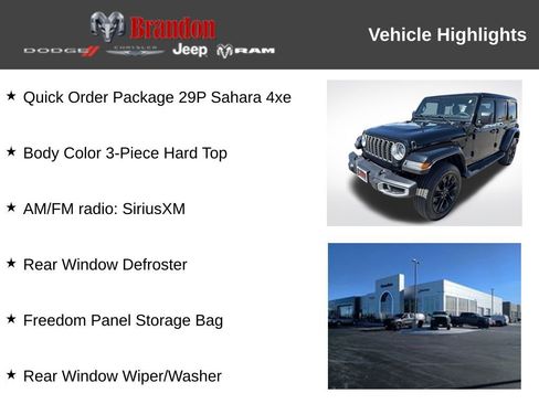 Used 2025 Jeep Wrangler Unlimited Sahara AWD/4WD image 3
