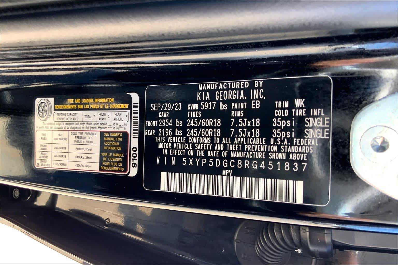 Used 2024 Kia Telluride SX Prestige X-Pro AWD/4WD image 61