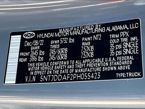 Used 2023 Hyundai Santa Cruz SEL Premium image 20