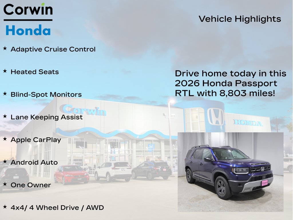 Used 2026 Honda Passport RTL image 6