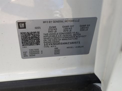 Certified 2021 Cadillac XT5 Sportv image 37