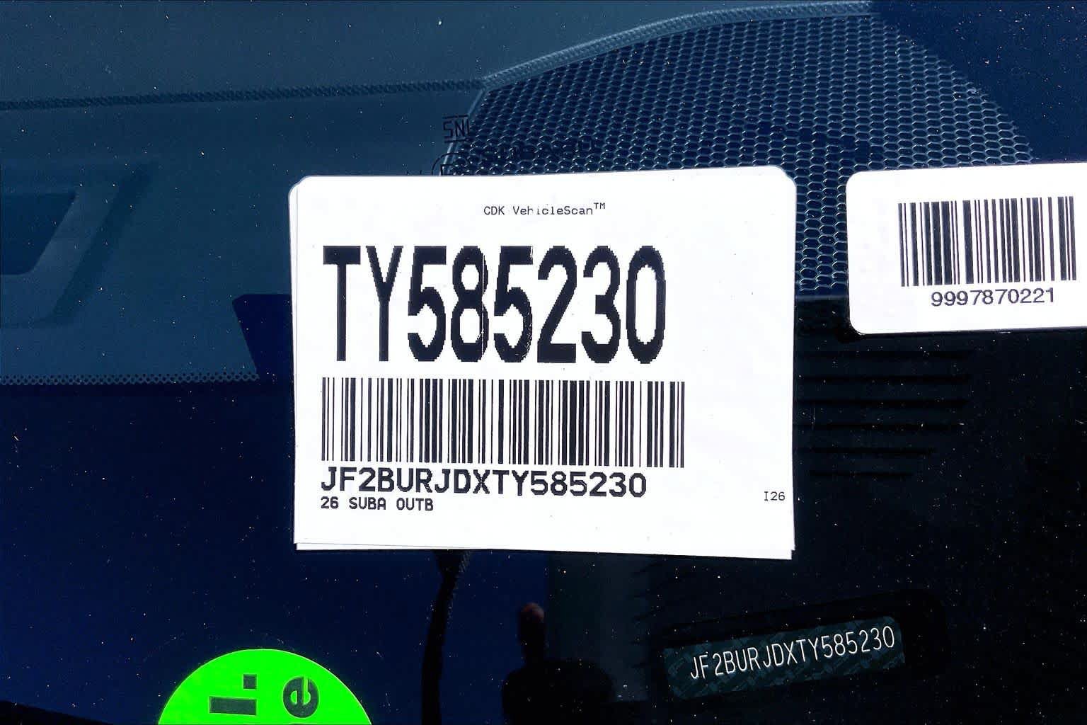 New 2026 Subaru Outback Touring XT AWD/4WD image 19