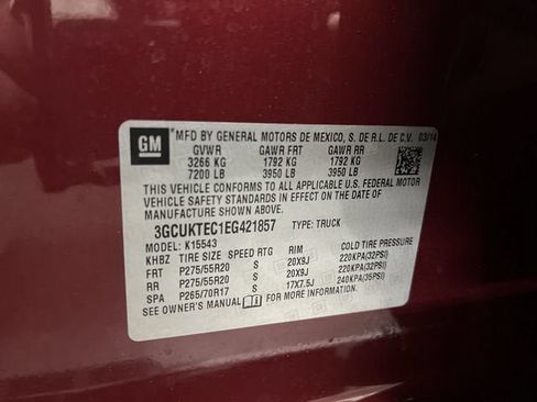 Used 2014 Chevrolet Silverado 1500 High Country AWD/4WD image 35