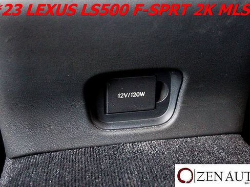 Used 2023 Lexus LS 500 F Sport w/ Cold Weather Package (CK) RWD image 24