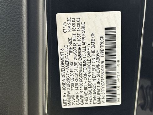 New 2025 Honda Ridgeline TrailSport+ image 18