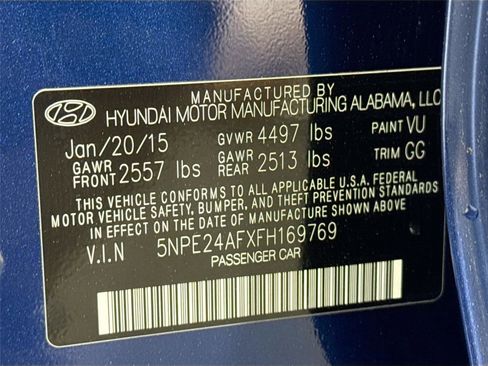 Used 2015 Hyundai Sonata SE w/ Option Group 09 FWD image 41