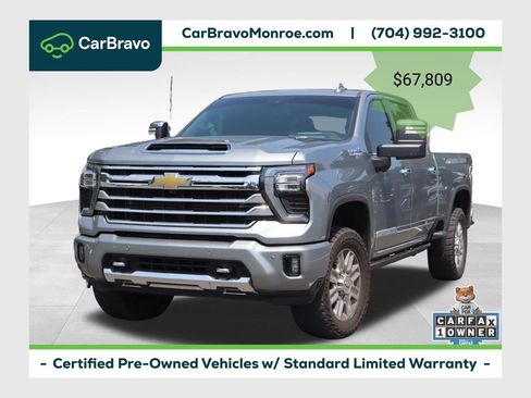 Used 2025 Chevrolet Silverado 2500 High Country w/ Technology Package AWD/4WD image 1