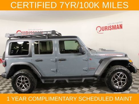 Used 2024 Jeep Wrangler Unlimited Rubicon w/ Technology Group AWD/4WD image 9