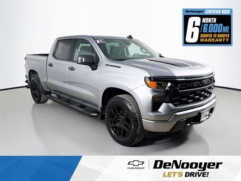 Used 2023 Chevrolet Silverado 1500 Custom w/ Rally Edition AWD/4WD image 1
