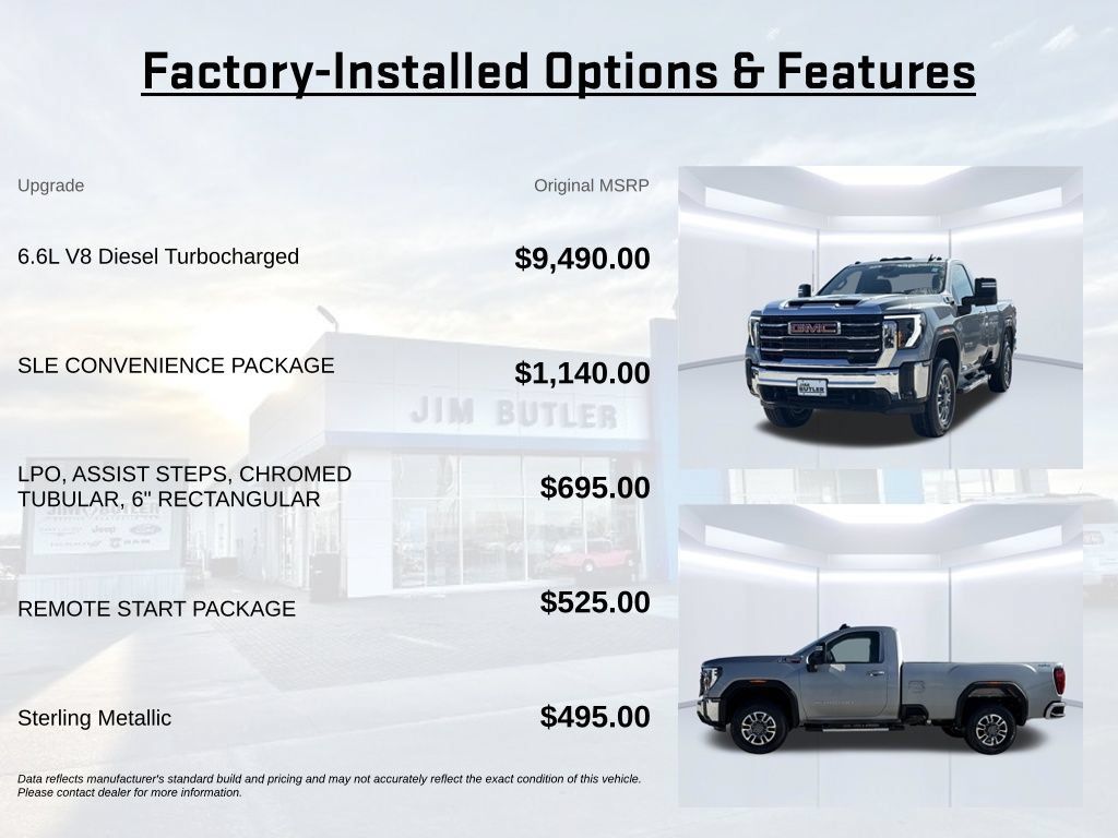 Used 2024 GMC Sierra 3500 SLE w/ SLE Convenience Package AWD/4WD image 3