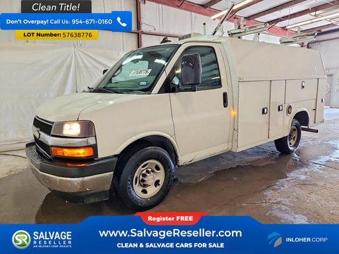 Used 2020 Chevrolet Express 3500 w/ Power Convenience Package RWD image 1