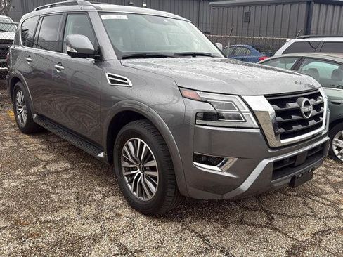 Certified 2023 Nissan Armada SL w/ Captain's Chairs Package AWD/4WD image 1