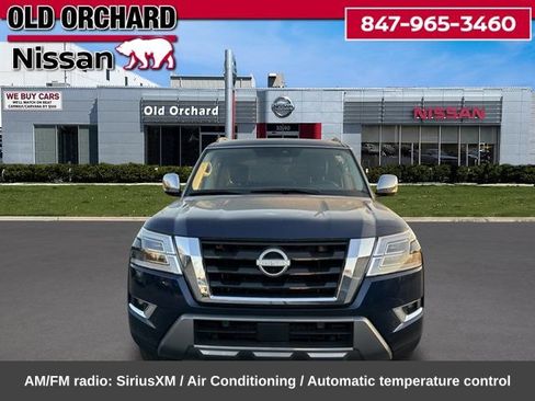 Used 2024 Nissan Armada Platinum w/ Captain's Chairs Package AWD/4WD image 2