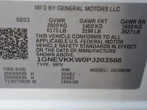 Used 2023 Chevrolet Traverse Premier w/ Redline Edition AWD/4WD image 44