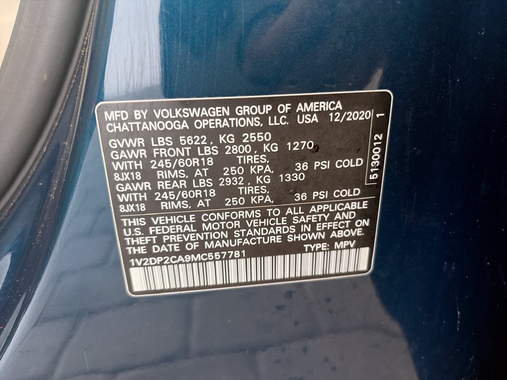 Used 2021 Volkswagen Atlas SE FWD image 41