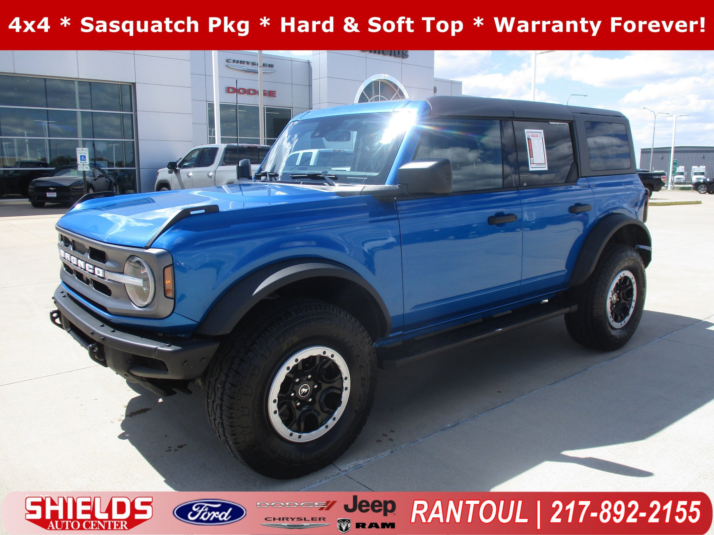 Used 2023 Ford Bronco Big Bend w/ Sasquatch Package AWD/4WD image 1