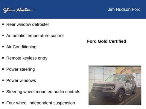 Used 2023 Ford Bronco Sport Big Bend w/ Convenience Package AWD/4WD image 9