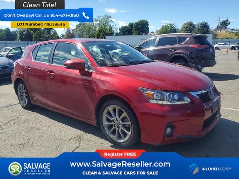 Used 2011 Lexus CT 200h Premium w/ Premium Audio Pkg image 5