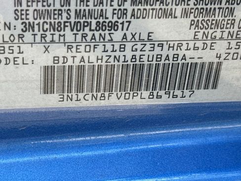 Used 2023 Nissan Versa SR w/ Trunk Package image 34